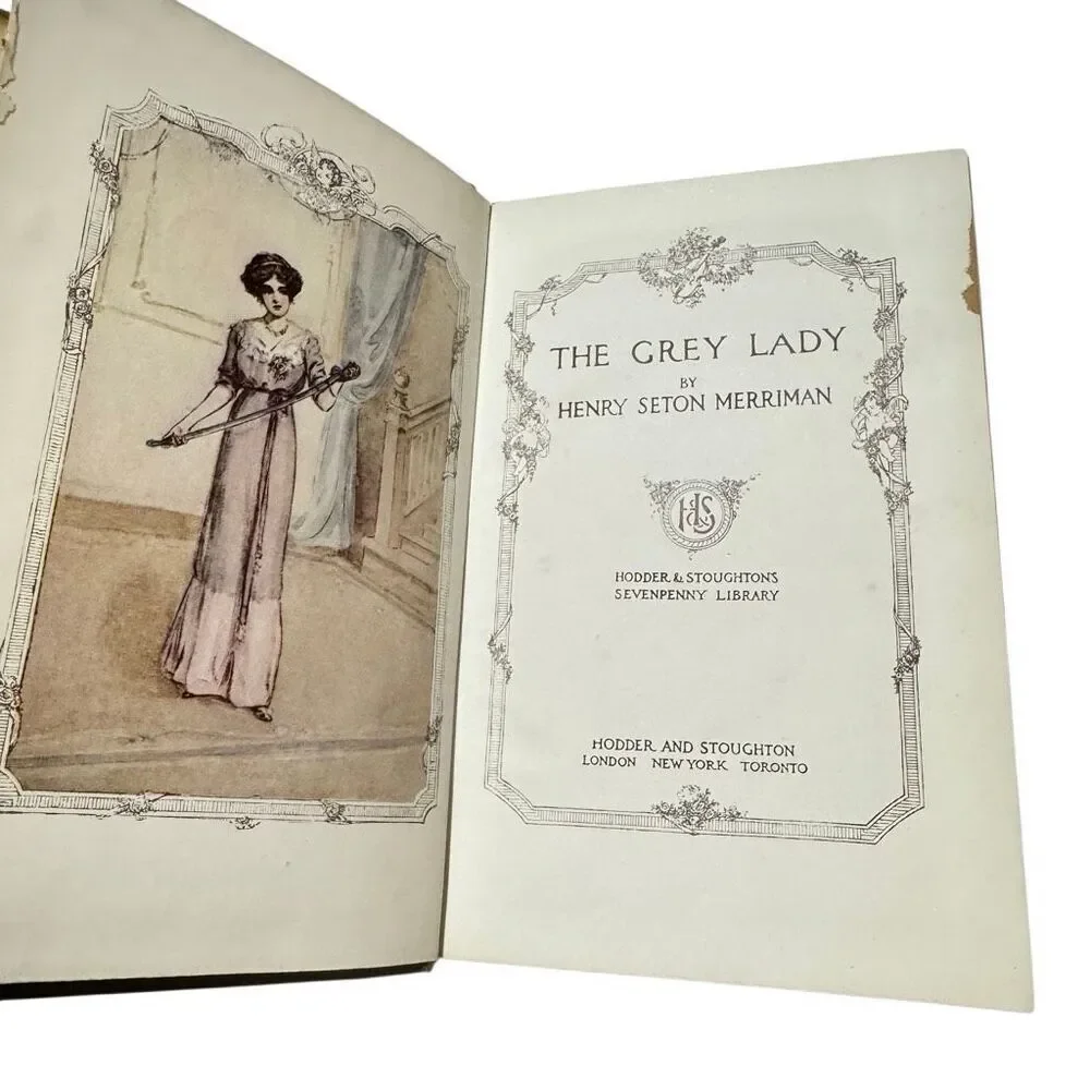 The Grey Lady by HENRY SETON MERRIMAN ( Hardcover, 1 illustration) unknown date